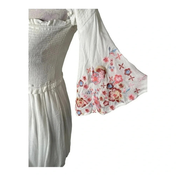 Altar’d State Off The Shoulder Crochet Dress - Picture 3 of 7